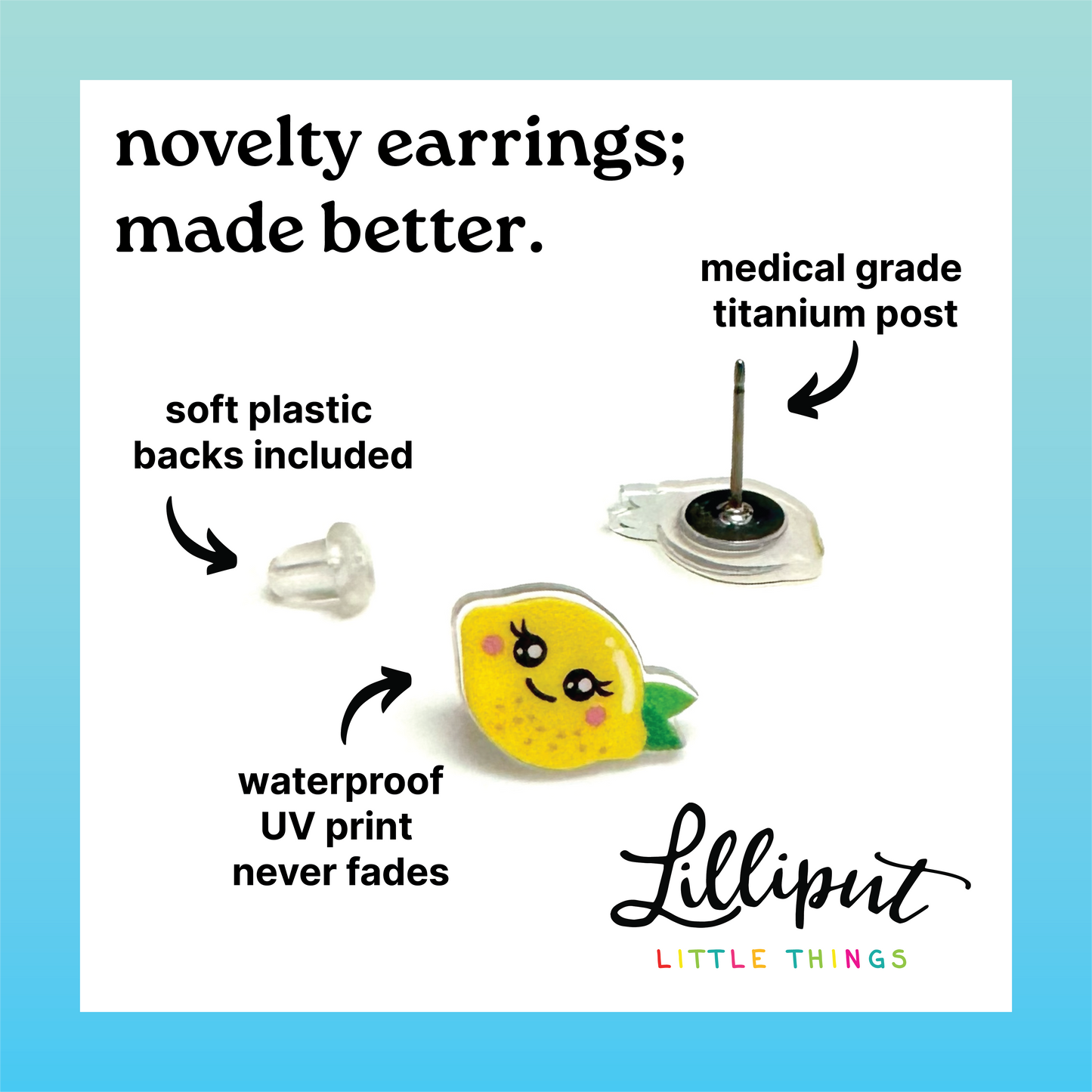 Strawberry Earrings // Summer Festival Earrings