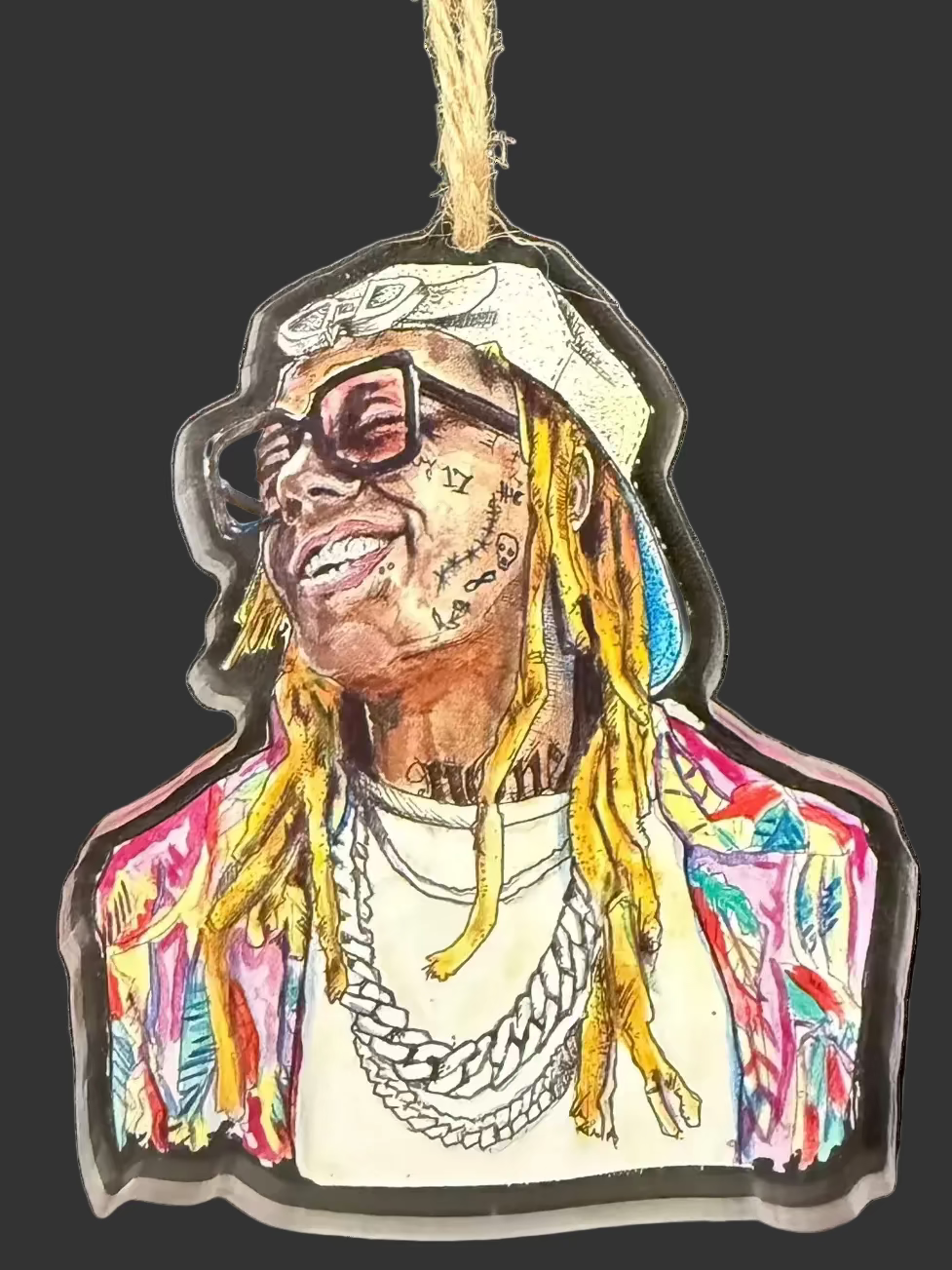 Lil Wayne Acrylic Ornament - Limited Stock
