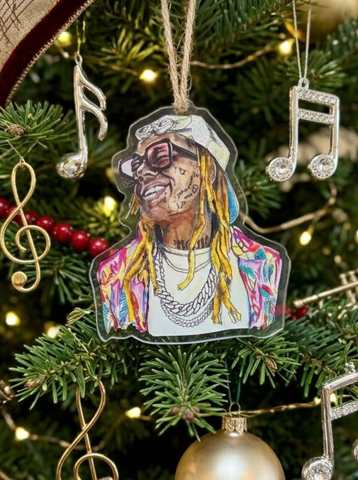 Lil Wayne Acrylic Ornament - Limited Stock